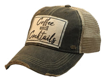 Load image into Gallery viewer, Distressed Trucker Cap