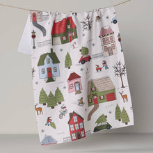 Load image into Gallery viewer, Holiday Geometry Towels
