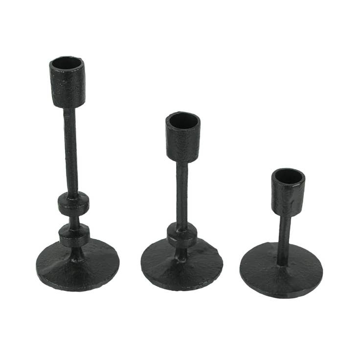 Black Cast Iron Metal Taper Candle Holders Market 52