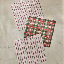 Load image into Gallery viewer, Holiday Geometry Dishcloth Set