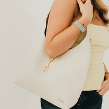 Load image into Gallery viewer, Haddie Hobo Vegan Leather Tote