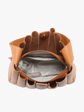 Load image into Gallery viewer, Josie Pleated Satchel w/ Ring Tassel
