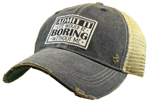 Load image into Gallery viewer, Distressed Trucker Cap