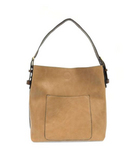 Load image into Gallery viewer, Hobo with Cedar Color Handle Handbag