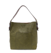 Load image into Gallery viewer, Hobo with Cedar Color Handle Handbag