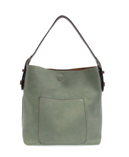 Load image into Gallery viewer, Hobo with Cedar Color Handle Handbag