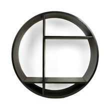Load image into Gallery viewer, Modern Round Wood Shelf