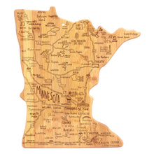 Load image into Gallery viewer, Destination Minnesota Cutting Board with Engraved Artwork
