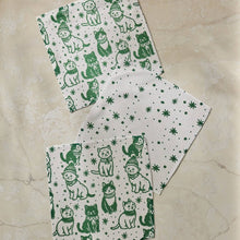 Load image into Gallery viewer, Holiday Geometry Dishcloth Set