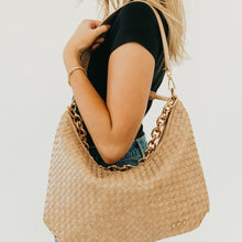 Load image into Gallery viewer, Sienna Slouchy Woven Shoulder Bag
