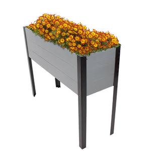 Acacia Raised Garden Bed with Removable Planter