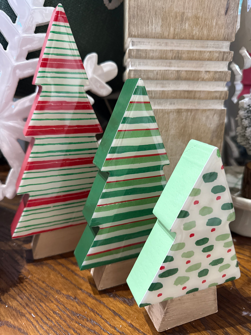 Holiday Print Trees