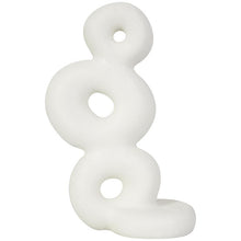 Load image into Gallery viewer, White Resin Abstract Decorative Sculpture

