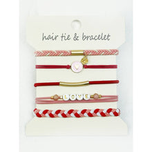Load image into Gallery viewer, Charm Hair Tie &amp; Bracelet
