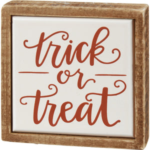 Trick Or Treat Sign