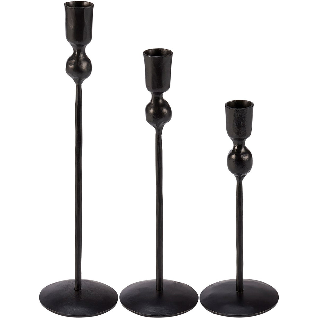 Black Taper Candle Holder