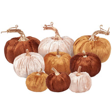 Load image into Gallery viewer, Fall Velvet Pumpkins
