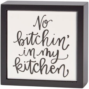 My Kitchen Box Sign