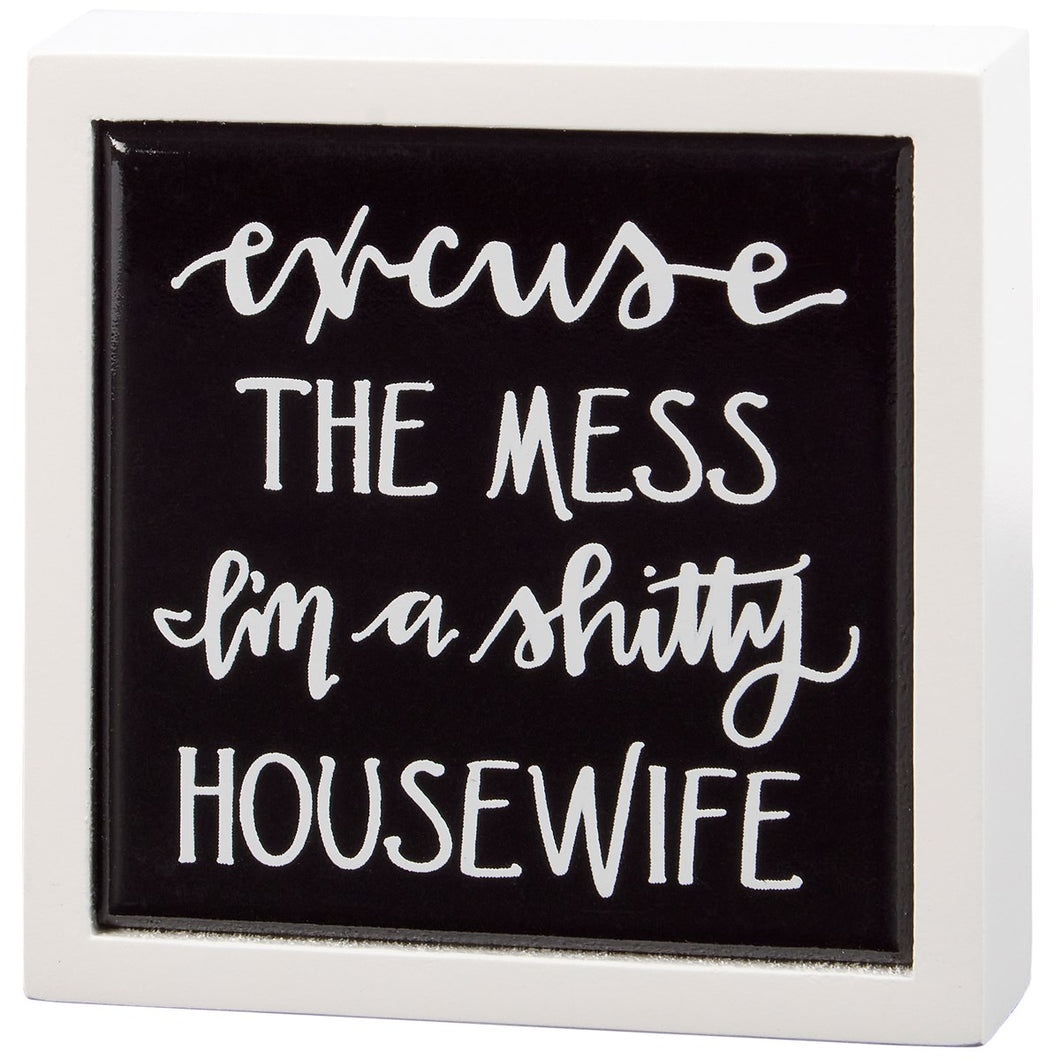 Housewife Box Sign