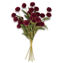 Load image into Gallery viewer, Pompom Pick w/Green Leaves
