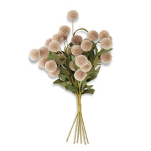 Load image into Gallery viewer, Pompom Pick w/Green Leaves
