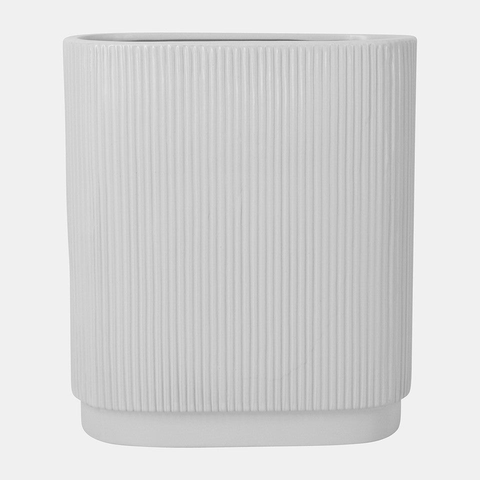 Ridged Vase