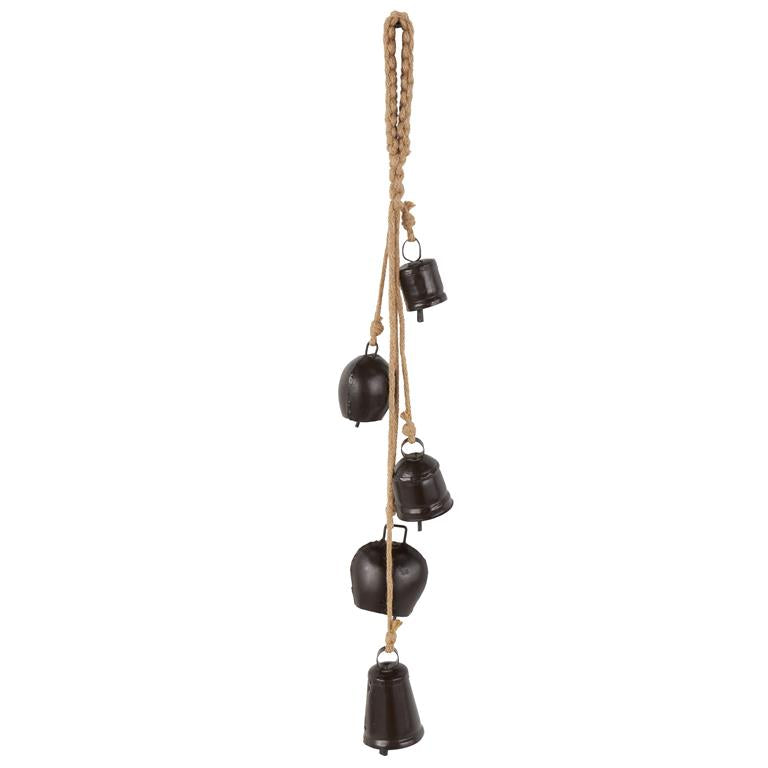 Decorative Cow Bells with Jute Hanging Rope