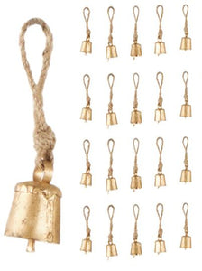 Round Gold Metal Decorative Bell
