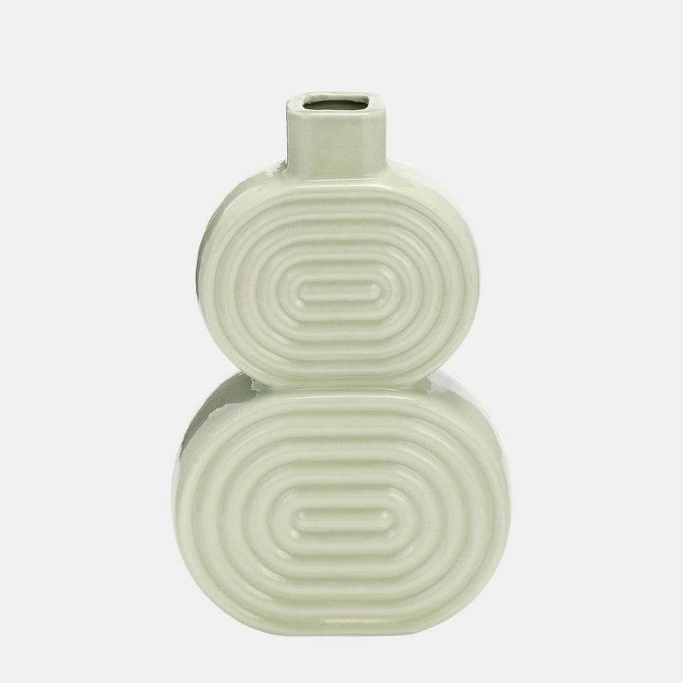 Stacked Circles Vase