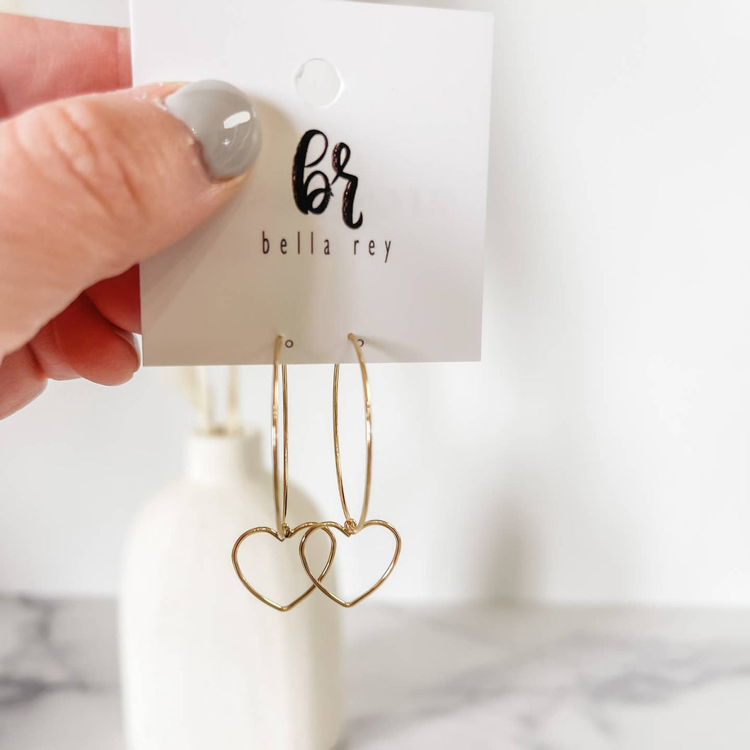 Anna Ryan Gold Plated Hoop Earrings