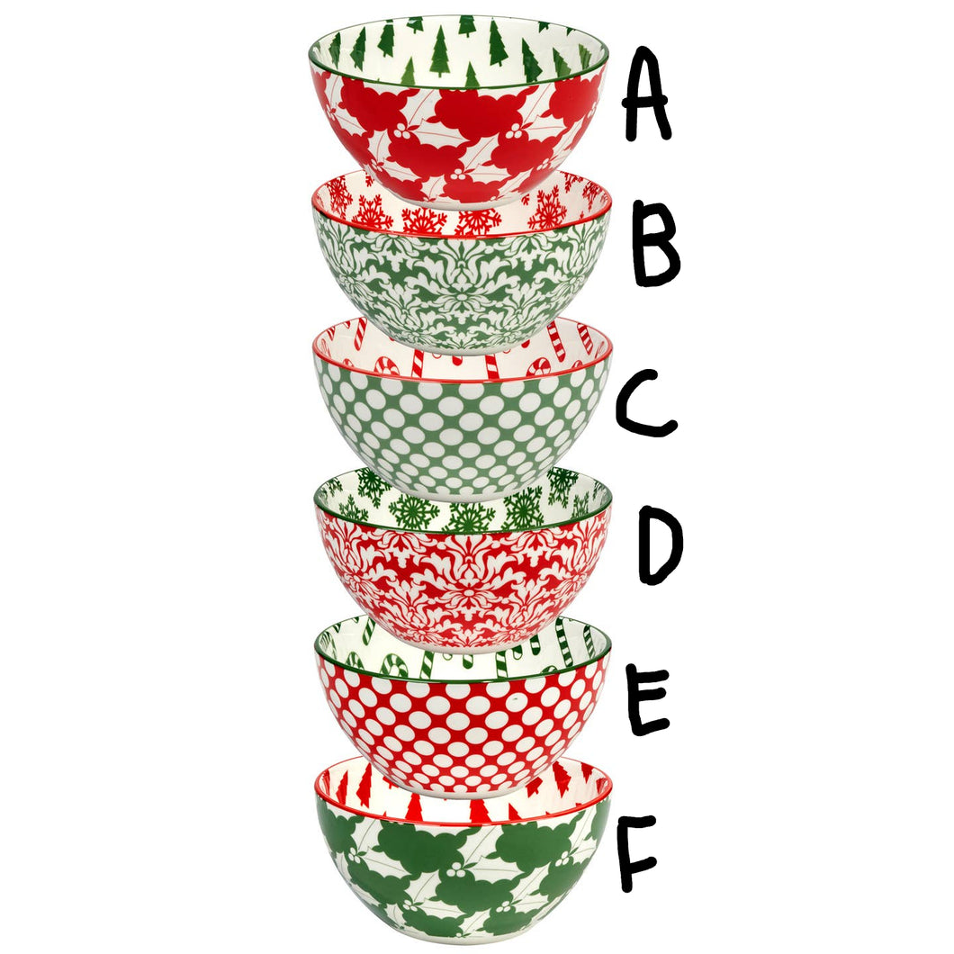 Winter Medley Christmas Bowl