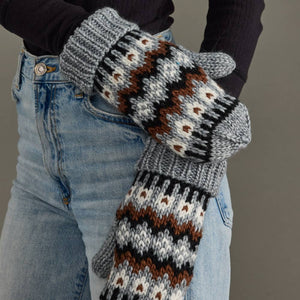 Patterned Mittens