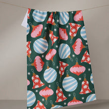 Load image into Gallery viewer, Holiday Geometry Kitchen &amp; Dish Towels
