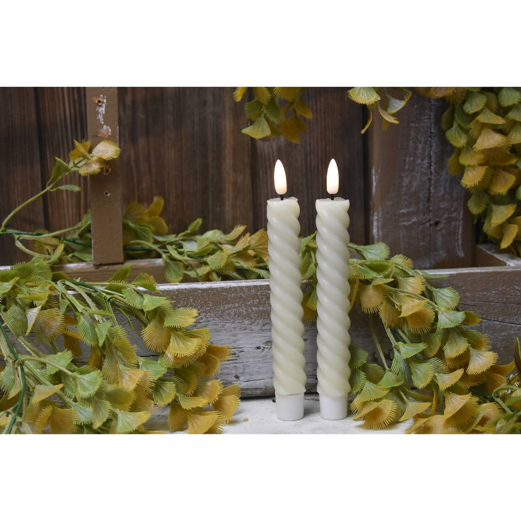 Spiral Taper Candle