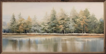 Load image into Gallery viewer, Lakeshore Trees Wall Art
