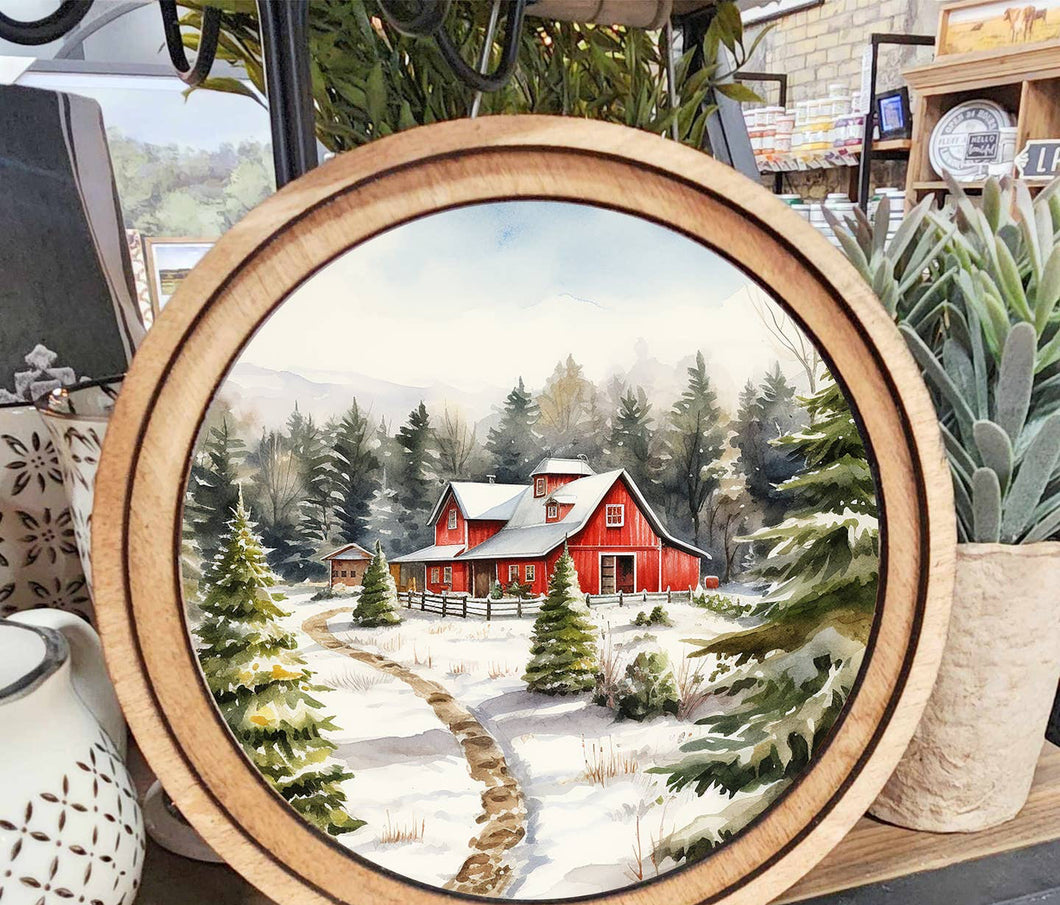 Round Tree Farm Barn Art