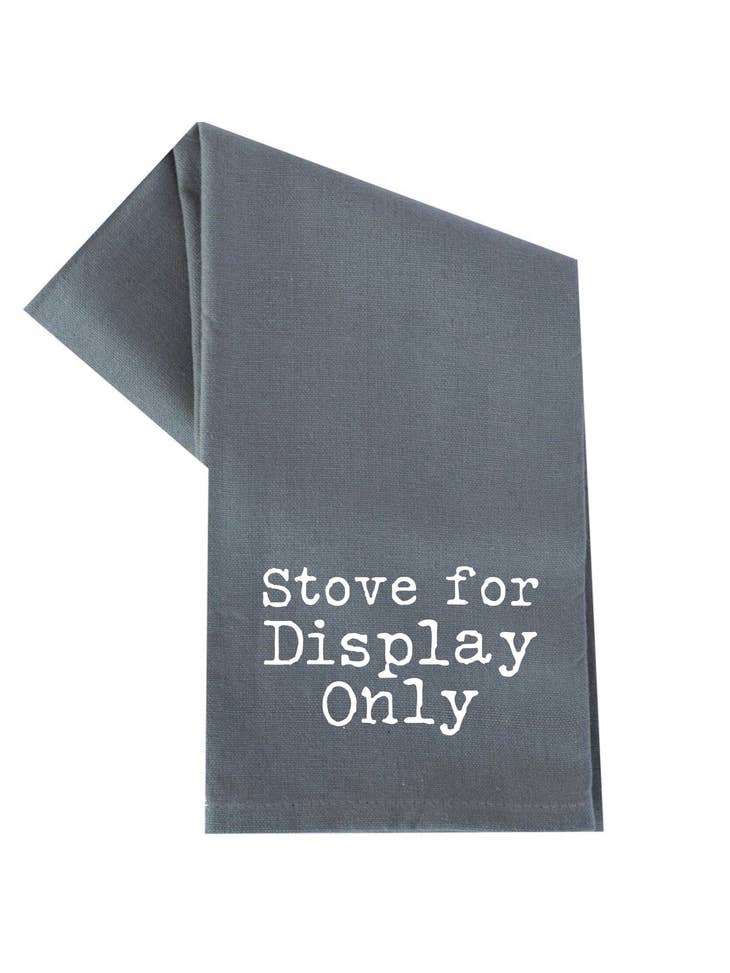 Stove For Display Only Towel