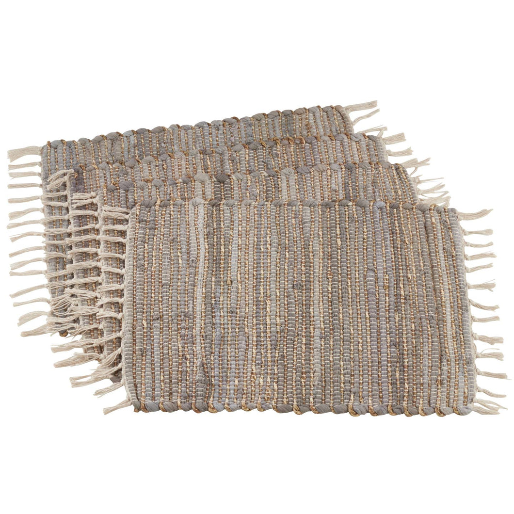 Blue-Grey Chindi Placemat