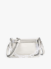Load image into Gallery viewer, Jessica Clear Crossbody w/ Chain
