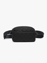 Load image into Gallery viewer, Quilted Belt Bag w/ Front Pocket
