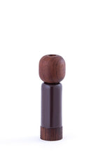 Load image into Gallery viewer, Candle Holder with Metal &amp; Wood
