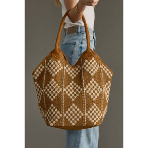 Diamond Pattern Tote