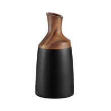 Load image into Gallery viewer, Sleek Two Tone Tabletop Vase
