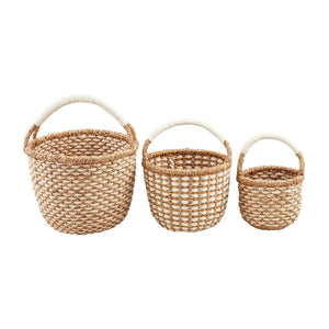 Natural Woven Basket Set