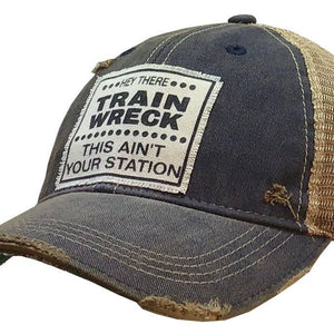 Distressed Trucker Cap