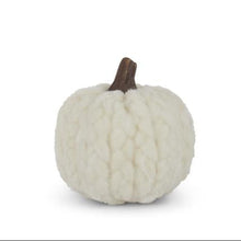 Load image into Gallery viewer, White Braided Filler Pumpkin
