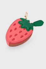 Load image into Gallery viewer, Zip Strawberry Keychain/Bag Charm
