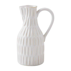 Textured Jug Bud Vase