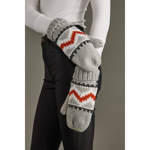 Patterned Mittens