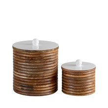 Load image into Gallery viewer, Mango Wood Canister
